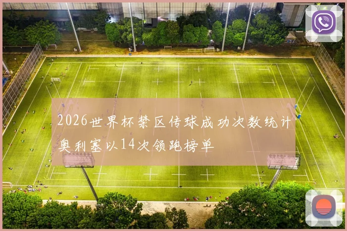 2026世界杯禁区传球成功次数统计奥利塞以14次领跑榜单